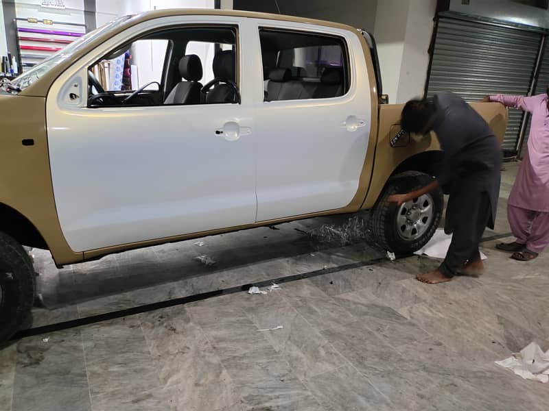 Car Wrapping | PPF For All Cars Revo Hilux Corolla Mehran Alto Cultus 1