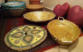 Mendhi trays and baskets