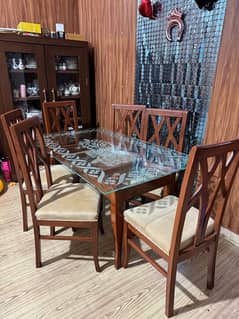 6 PERSON DINING TABLE