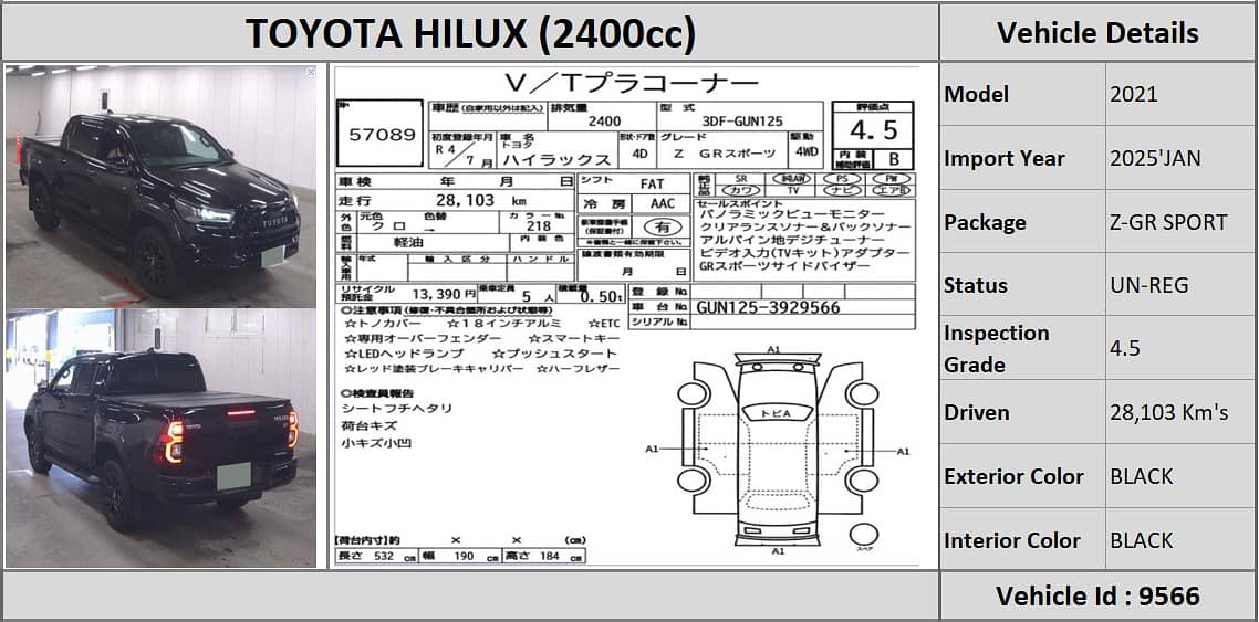 Toyota Hilux 2021 Z-GR sports 0