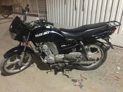 SUZUKI GD 110 2017 PERFECT CONDITION LESS USED URGENT SALE NEED CASH