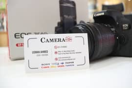 Canon 750D With 18-55mm Stm Lens