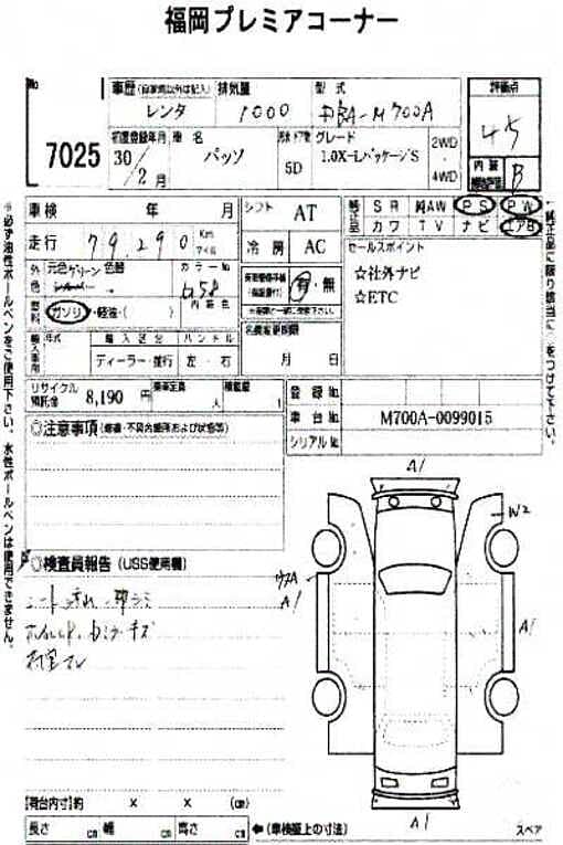 Toyota Passo XL Package S 9