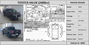 Toyota Hilux 2022 Z