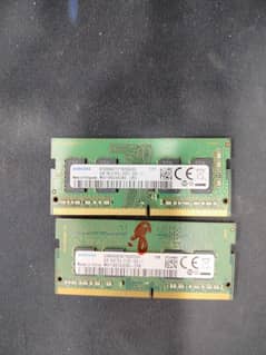 4GB DDR4 Rams 2pc