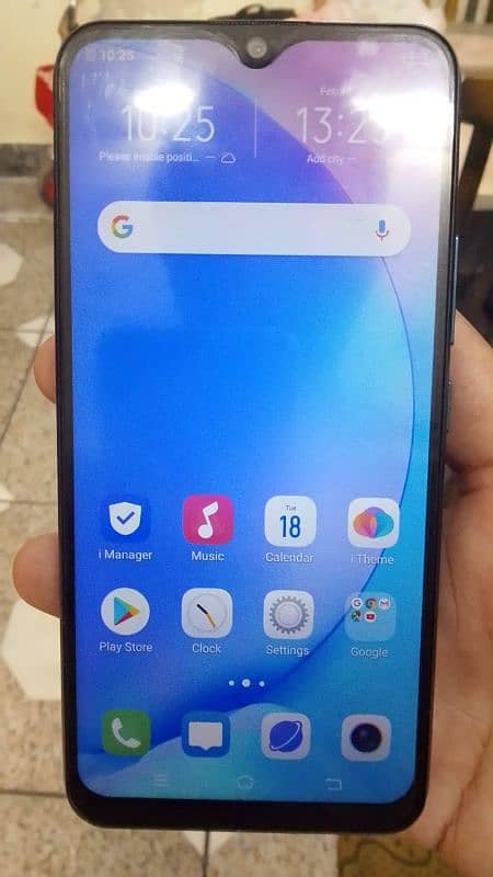 vivo y17 fingerprint (8/256) gb home used phone 2