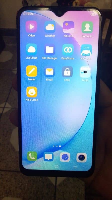 vivo y17 fingerprint (8/256) gb home used phone 3