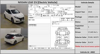 Nissan Leaf 2021 URBAN LOW