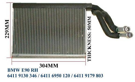 BMW COOLING COIL E90/316I/N45 FORMULA THL 1