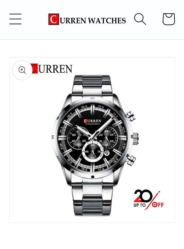 Curren 8355 chronograph 4