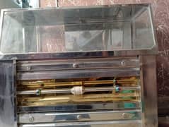 steel counter like new condition and shop shelf