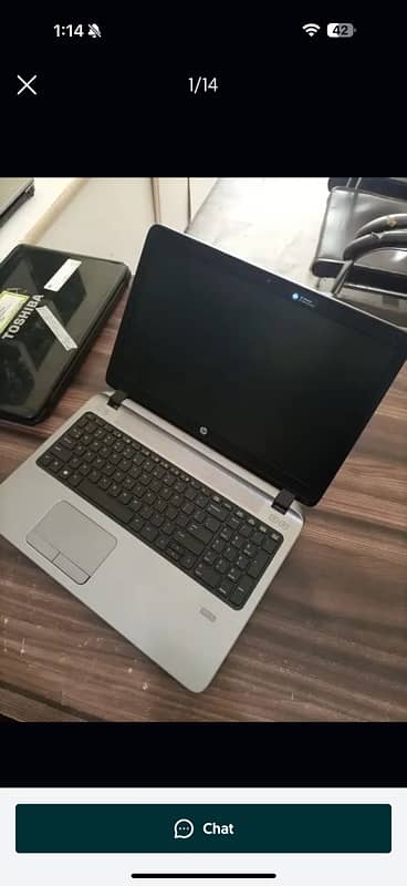 HP 450 probook  i3 6gen 9