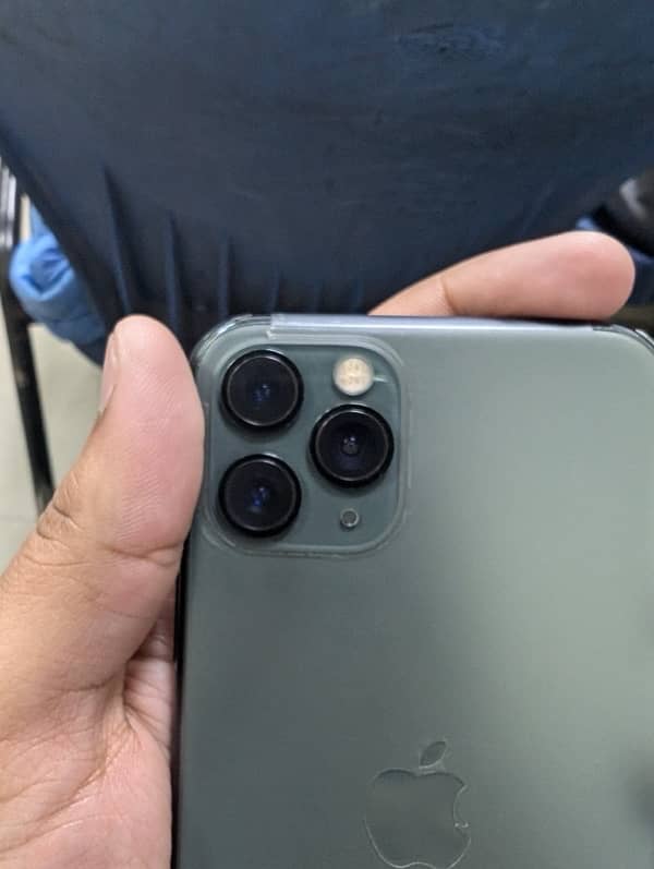 iphone 11 pro pta approved 256gb mid night color 1