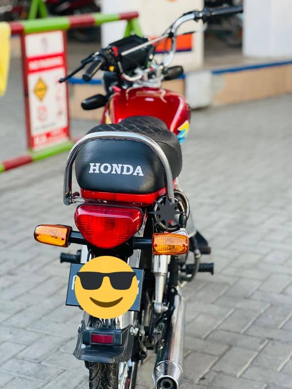 Honda bike CD 70 rwp number 1