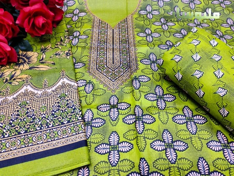 LAWN 3 PIECE PRINTED COLLECTION  FABRIC : *LAWN* 3