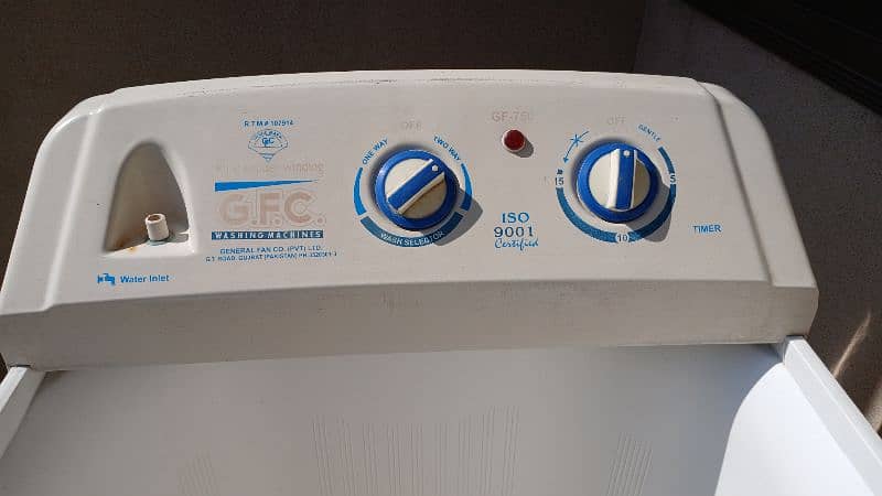 G. F. C GF-750 Washing Machine 9