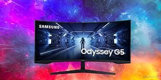 Samsung 34' Odyssey G5 Ultra-Wide Gaming Monitor