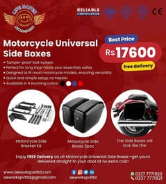 motorbike universal side boxs |bike| side boxs