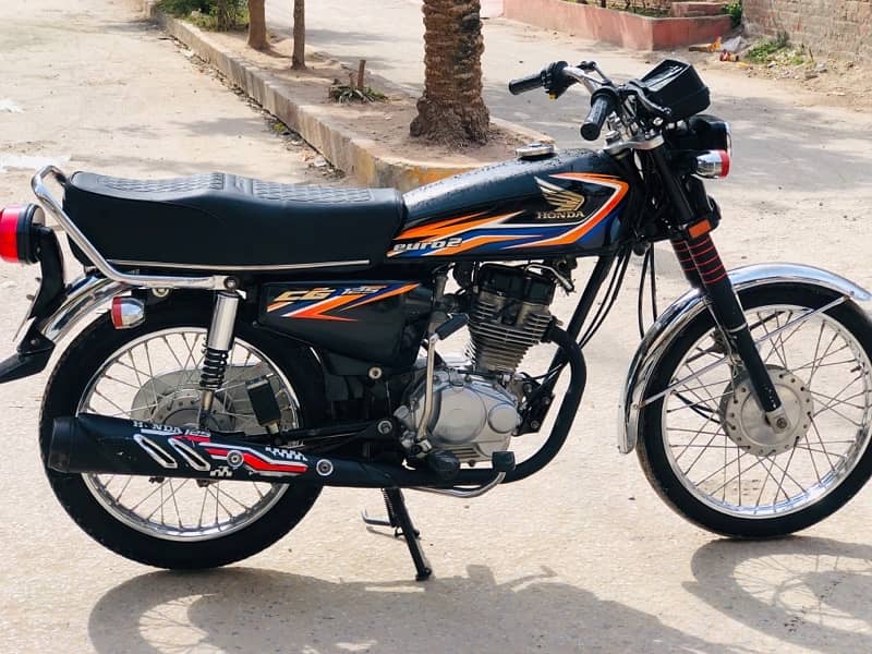 Honda CG-125 (Model 2018) Total genuine 8