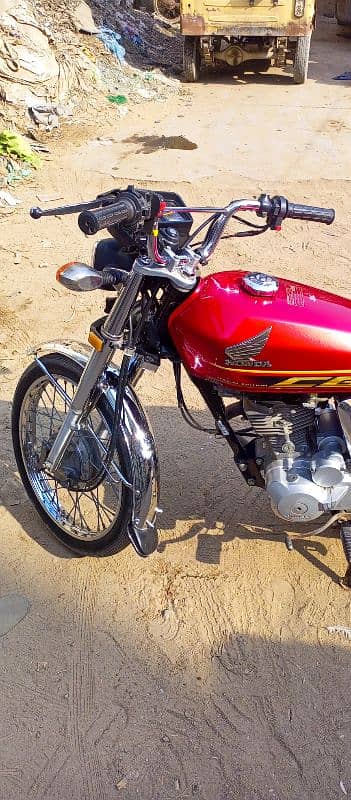 Honda cg 125 special edition 1