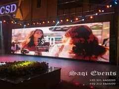 SMD Screen/Truss Lighting/Dj Sound System/Disco Lights/Projector/LEDs