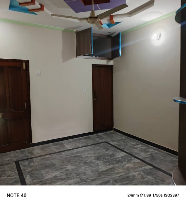 New Upper portion house for rent in Abdullah town near range road Rwp 3