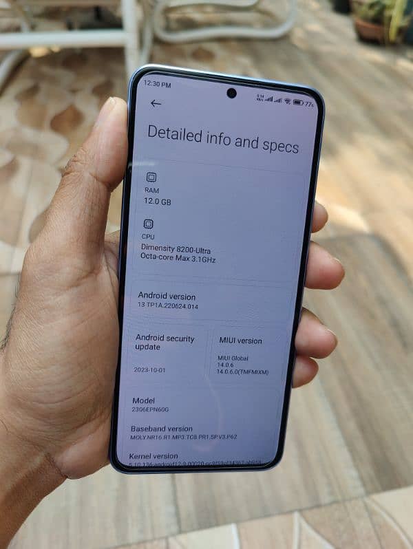 Xiaomi 13T 12gb 256gb PTA APPROVE 1