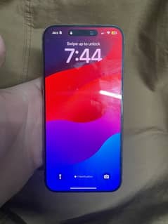iPhone 15pm 256gb Hk Dual physical Pta approve with box.