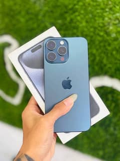 Iphone 15 Pro Max Jv Blue Titanium 256 Gb