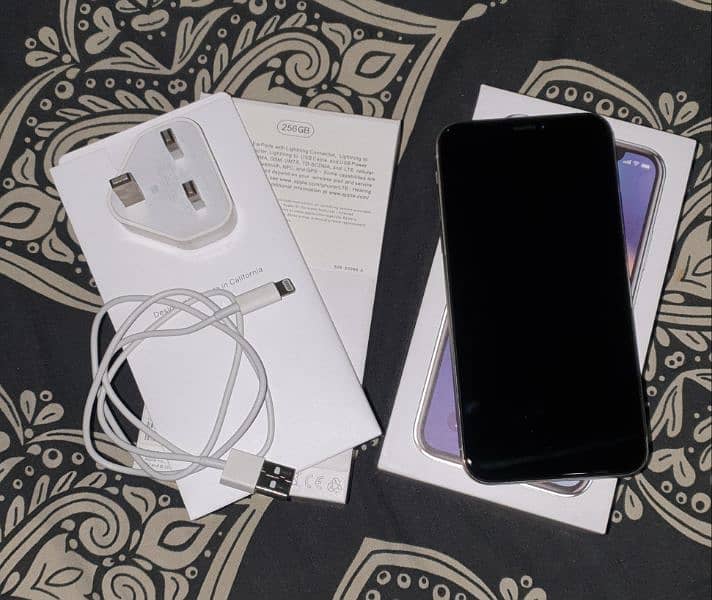 iphone x 256Gb pta approved all details mention in pics 2