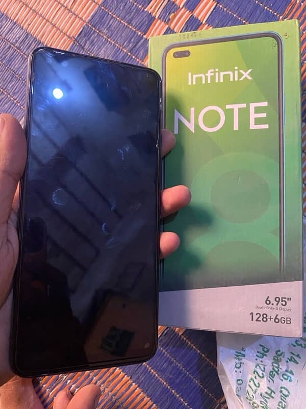 Infinix Note 8 128 GB Room 6 GB Ram 5200 Mah Battery 1