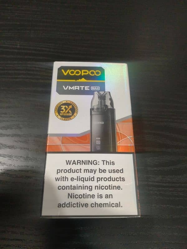 Voopoo vmate max only two days use +1 flavor 4