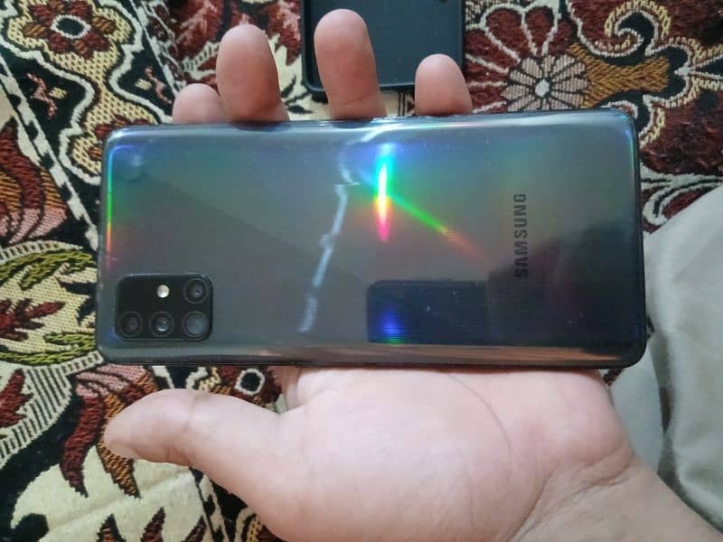 Samsung a51 with box and chrger no any issu Pubg 60fps 8