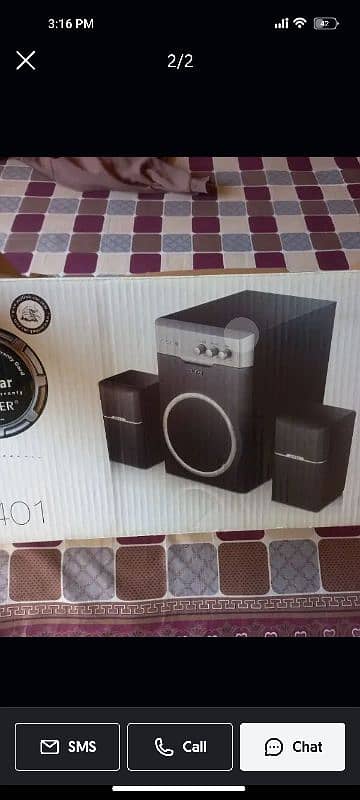 EDIFIER R401 woofer Brand new Condition Heavy system 2