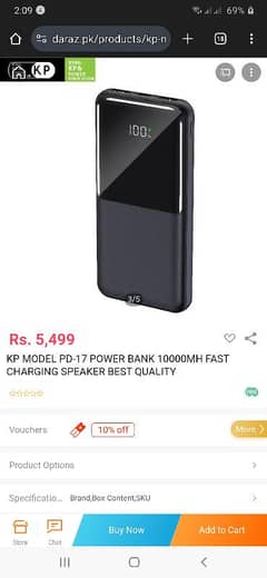 Power Bank 10000 Mah