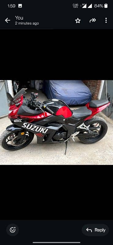 Suzuki Gixxer 400cc dual cylinder 0