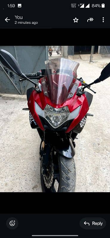 Suzuki Gixxer 400cc dual cylinder 2