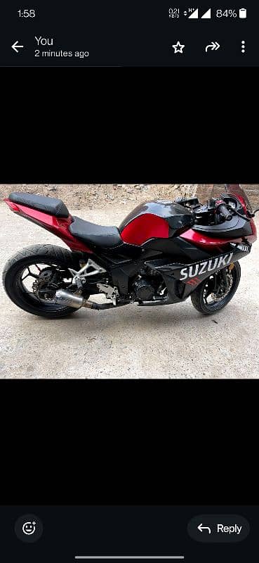 Suzuki Gixxer 400cc dual cylinder 4