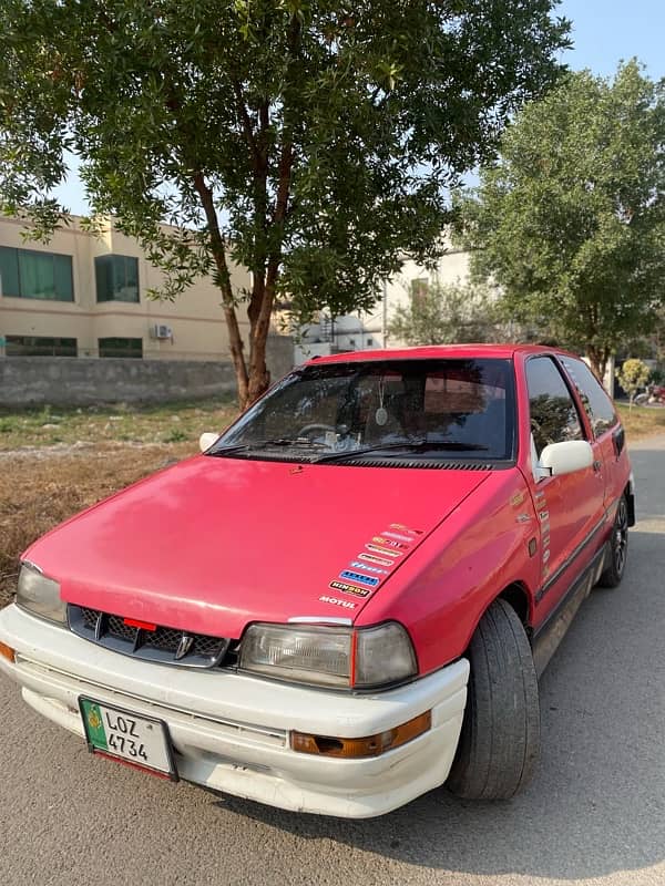 Daihatsu Charade 1990 2 door total genuine 3