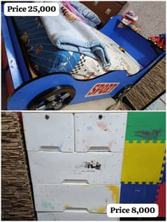 kids bed / baby bed / kids almari / kids Wardrobes / car bed