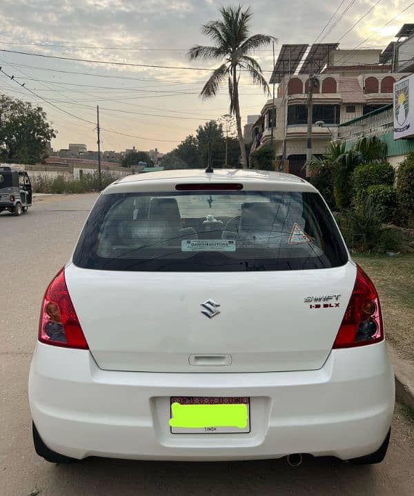 Suzuki Swift DLX model 2017 original white colour 12