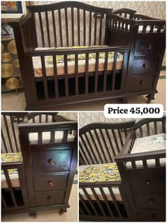 Kids Cot | Baby Wooden Cot | Baby Crib | Kids Bed | Baby Furniture