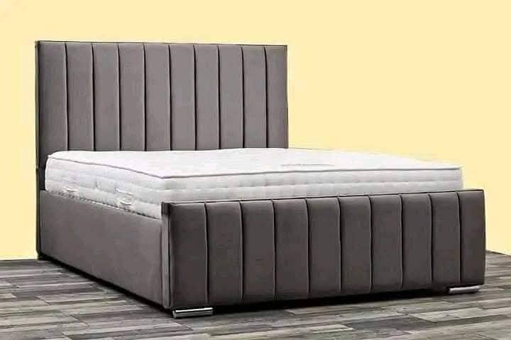 Cushion Bed | double bed | single bed |wooden king queen size bed set 14