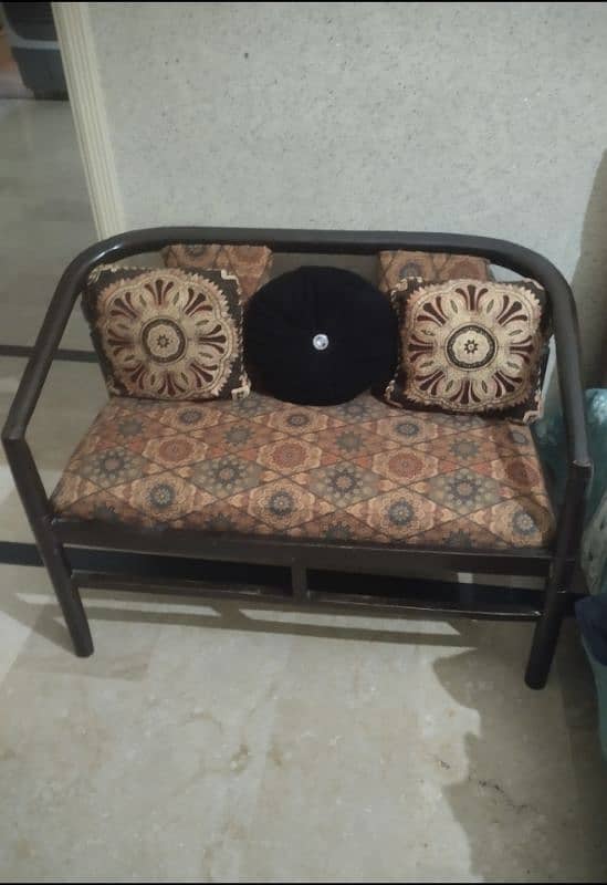 wooden Sofa two Seater in very good condition 0