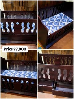 Kids Wooden Cot | Baby Cot | Kids Crib | Baby Bed | Kids Furniture