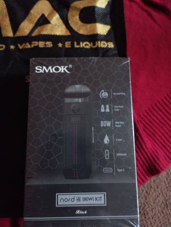 smoke nord 4 (80W) ( POD VAPE KIT ) 3