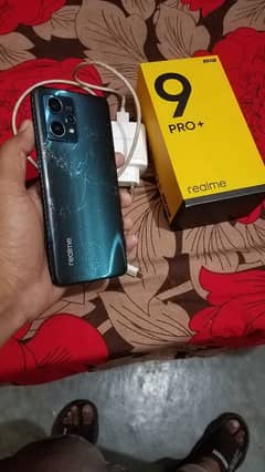 realme9pro plus 8+128gb with box charger