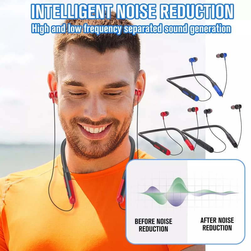 Wireless Bluetooth 5.0 Headphones Handsfree Headset 7