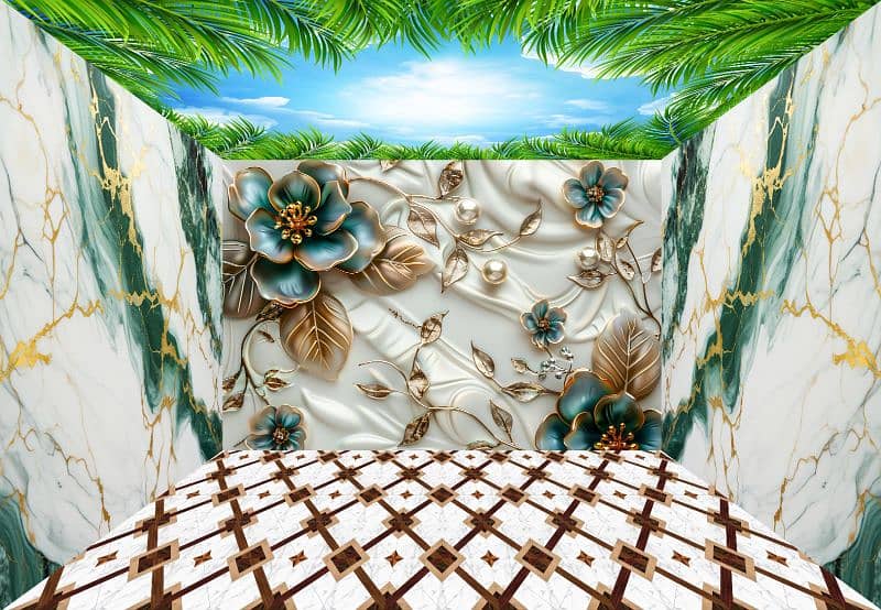 3d Pvc Wallpaper 5