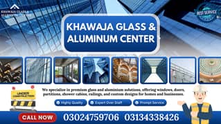 Aluminium Windows/door & Glass Work Shower Cubical/Glass Office Cabin